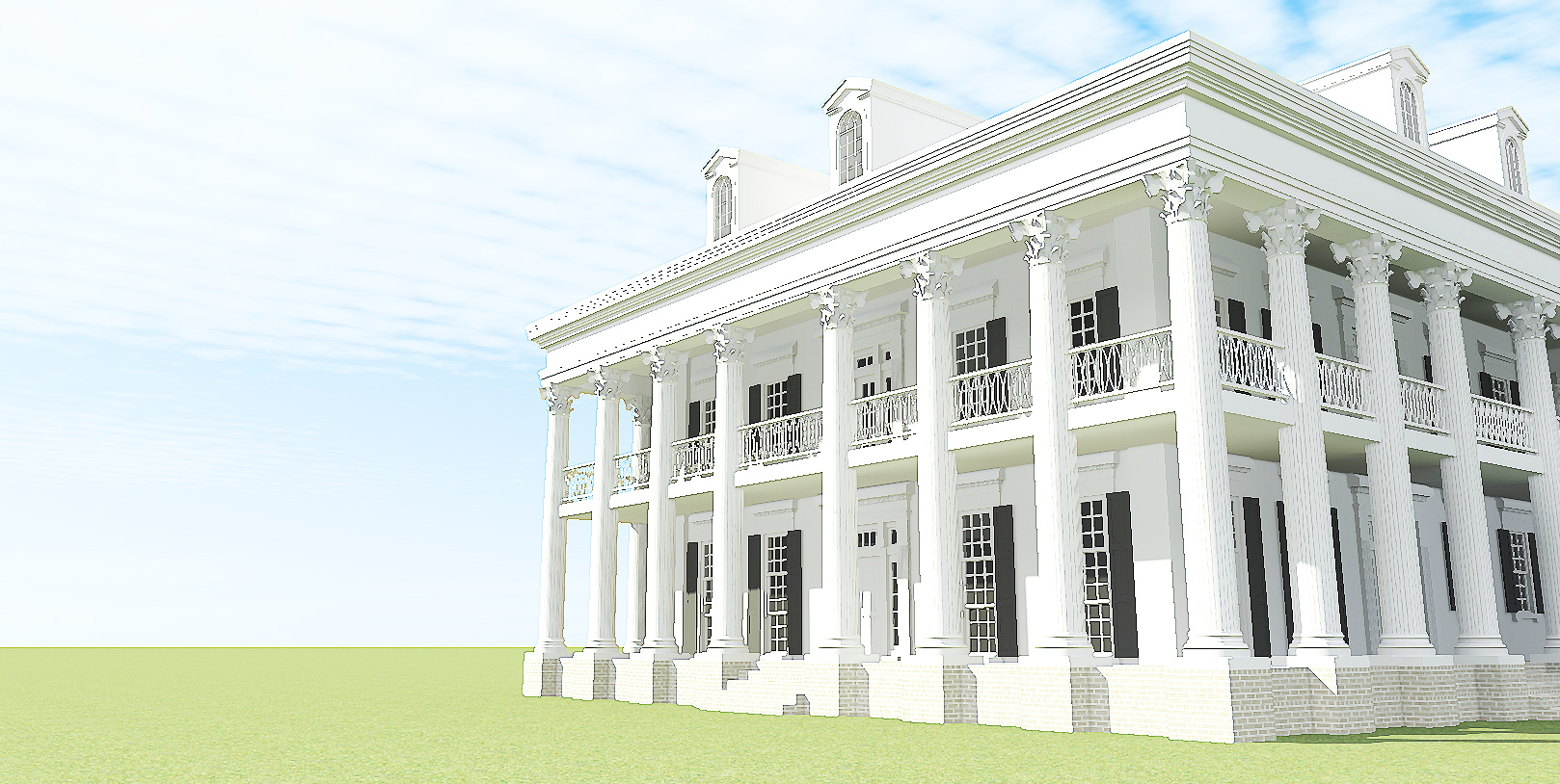 Home Plan Right Elevation of this 3-Bedroom,4500 Sq Ft Plan -116-1097