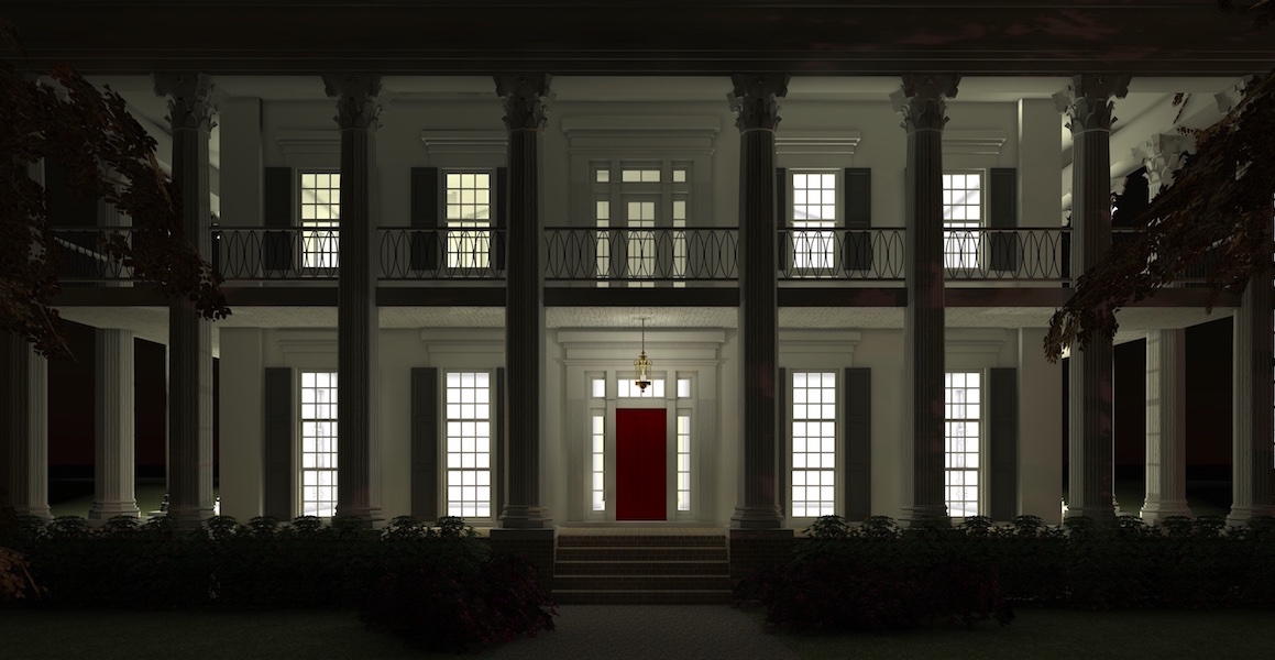 Home at Night of this 3-Bedroom, 4500 Sq Ft Plan - 116-1097