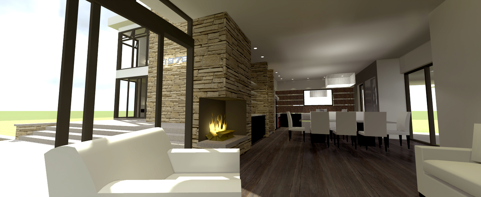 Living Room of this 3-Bedroom, 2269 Sq Ft Plan - 116-1100