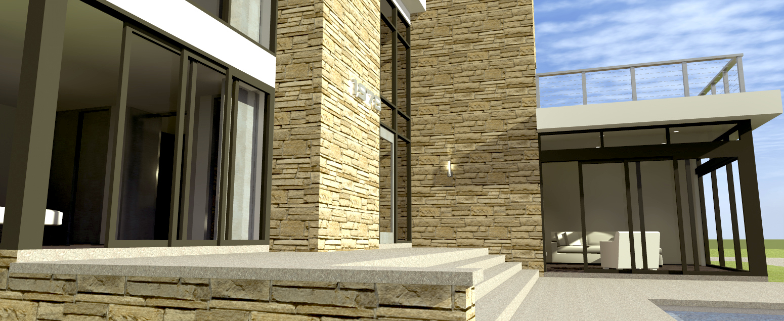 Front Door of this 3-Bedroom, 2269 Sq Ft Plan - 116-1100