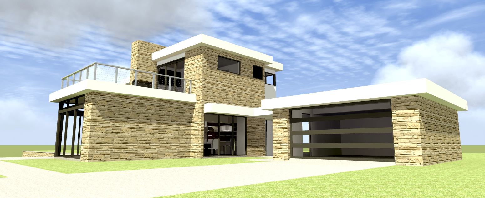 Home Plan Right Elevation of this 3-Bedroom,2269 Sq Ft Plan -116-1100