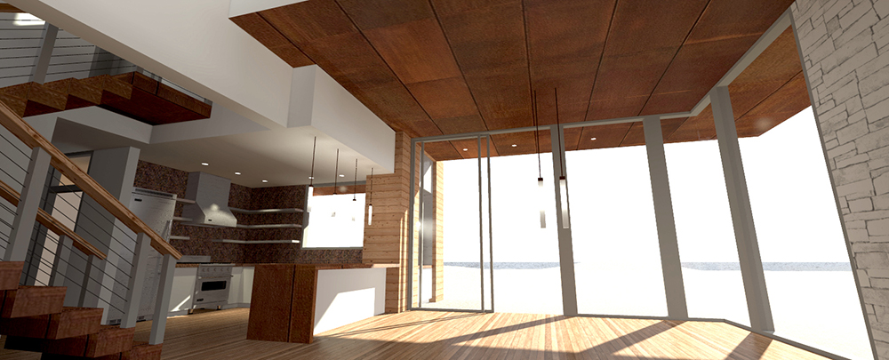 Living Room of this 4-Bedroom, 2490 Sq Ft Plan - 116-1104