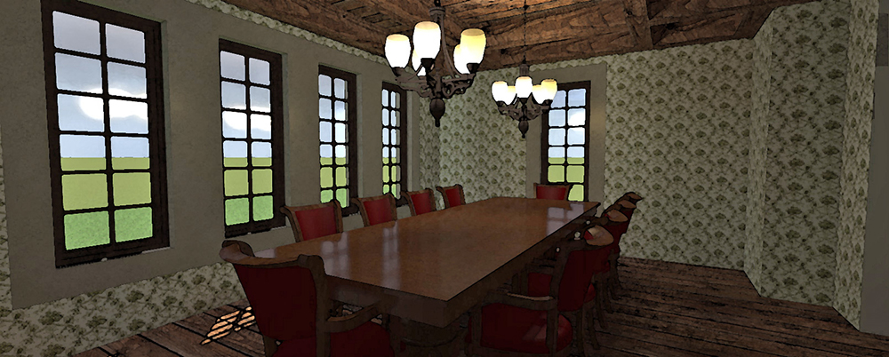 Dining Room of this 4-Bedroom, 5081 Sq Ft Plan - 116-1105
