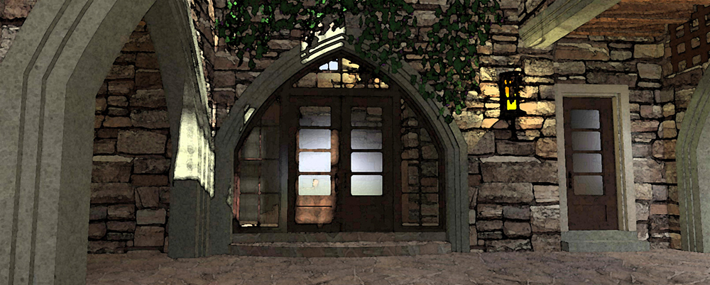 Front Door of this 4-Bedroom, 5081 Sq Ft Plan - 116-1105