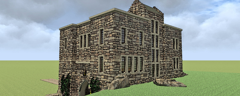 Side View of this 4-Bedroom, 5081 Sq Ft Plan - 116-1105