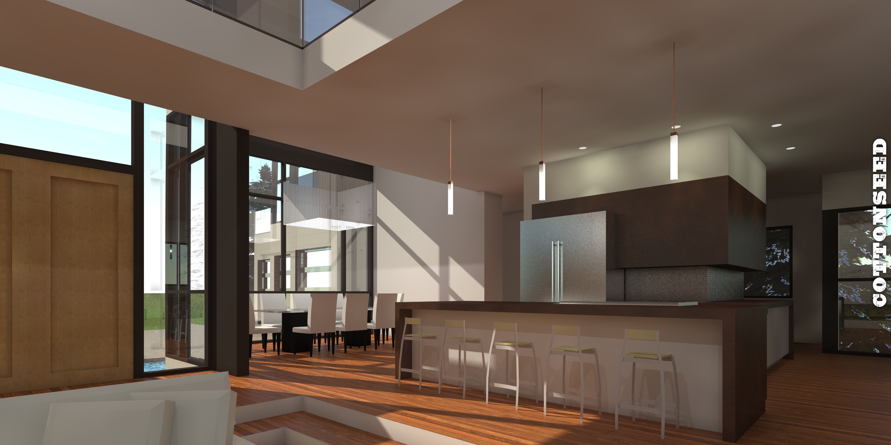 Kitchen of this 5-Bedroom, 5165 Sq Ft Plan - 116-1106