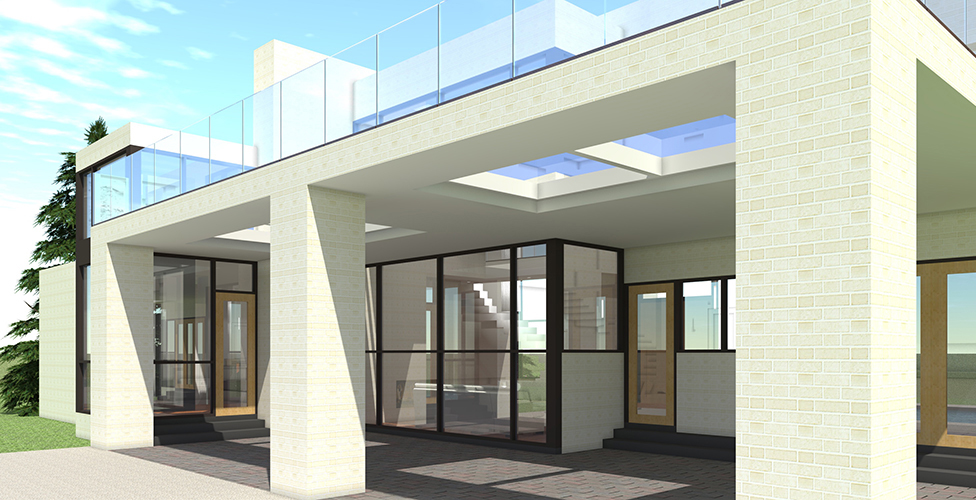 Patio of this 5-Bedroom, 5165 Sq Ft Plan - 116-1106