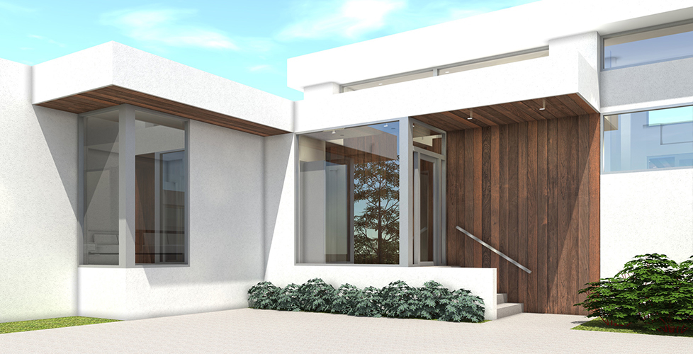 Front Door of this 4-Bedroom, 3304 Sq Ft Plan - 116-1107