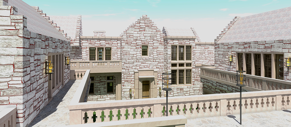 Front Door of this 6-Bedroom, 9465 Sq Ft Plan - 116-1108