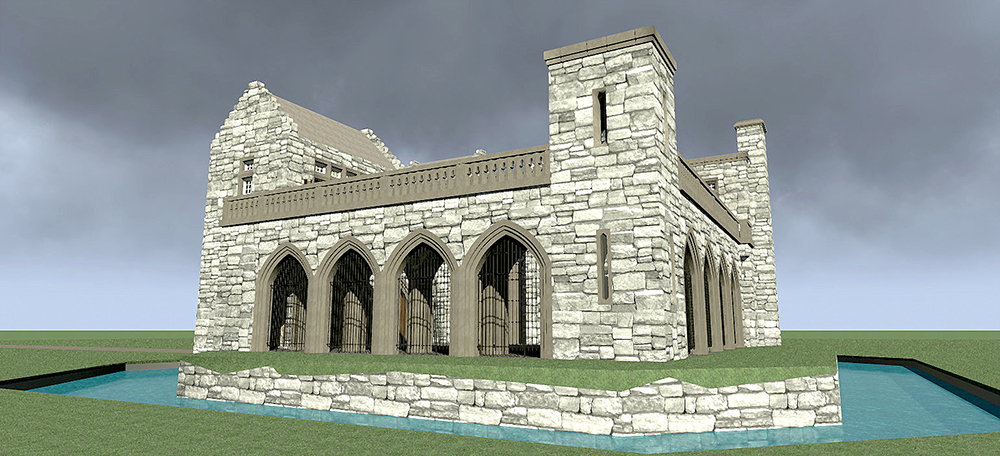 Side View of this 3-Bedroom, 4357 Sq Ft Plan - 116-1111
