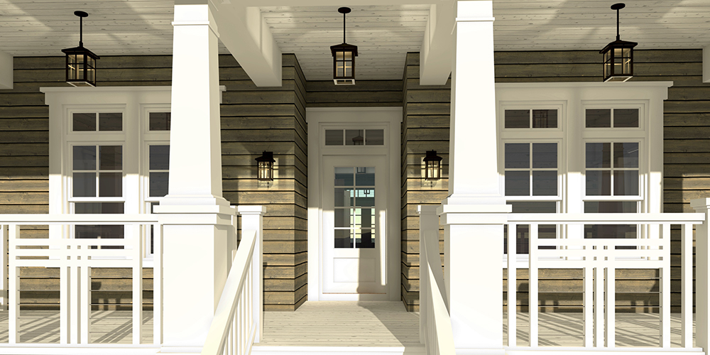 Porch of this 4-Bedroom, 2845 Sq Ft Plan - 116-1113