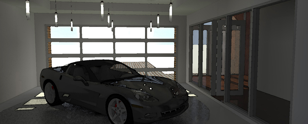 Garage of this 4-Bedroom, 2623 Sq Ft Plan - 116-1118