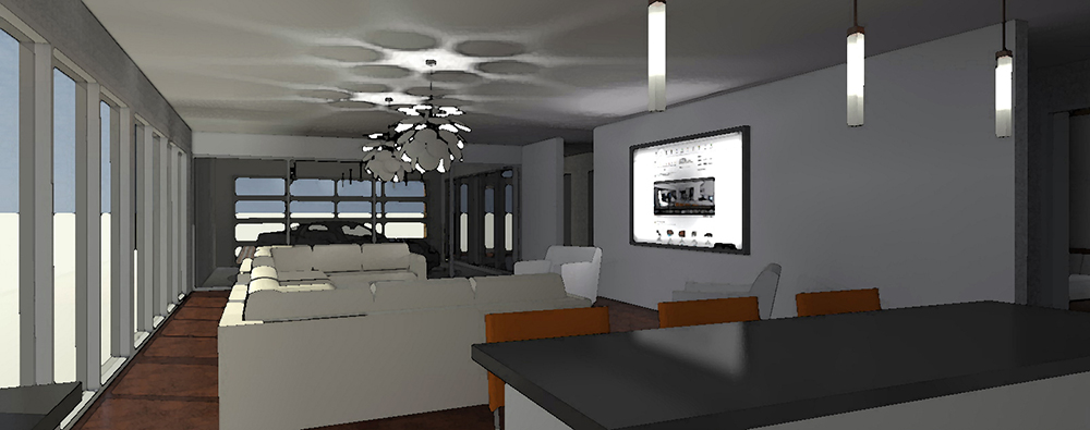 Living Room of this 4-Bedroom, 2623 Sq Ft Plan - 116-1118