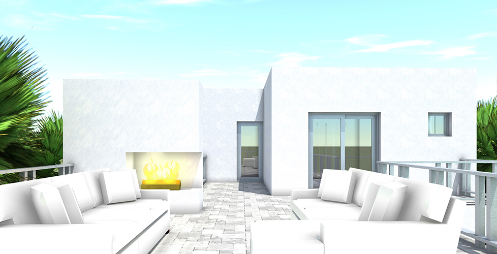 Deck of this 2-Bedroom, 1476 Sq Ft Plan - 116-1122