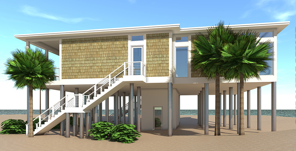 Front View of this 4-Bedroom, 2910 Sq Ft Plan - 116-1123