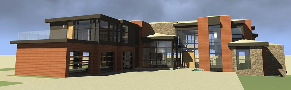 Front View of this 5-Bedroom, 5165 Sq Ft Plan - 116-1124
