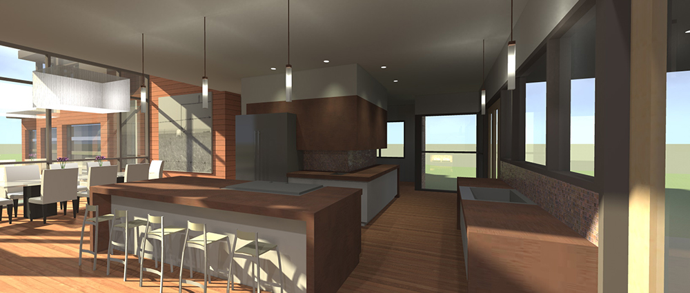 Kitchen of this 5-Bedroom, 5165 Sq Ft Plan - 116-1124
