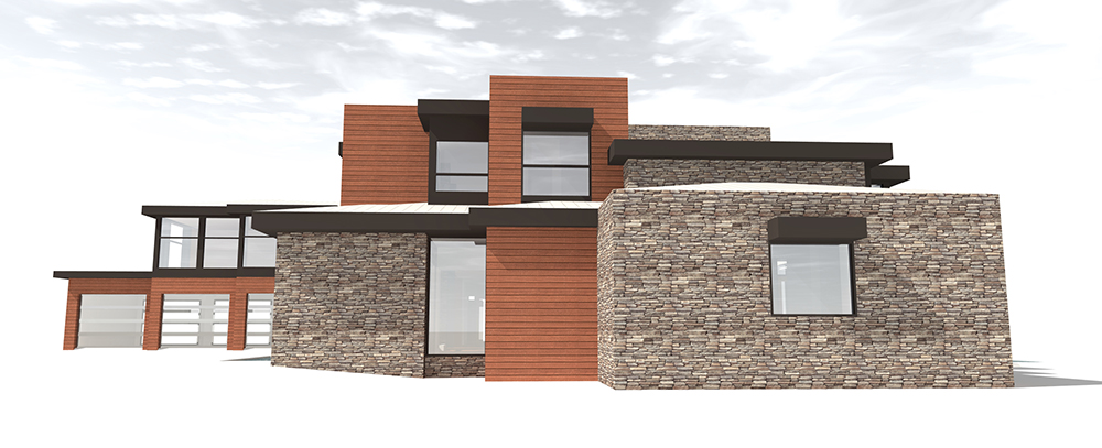 Side View of this 5-Bedroom, 5165 Sq Ft Plan - 116-1124