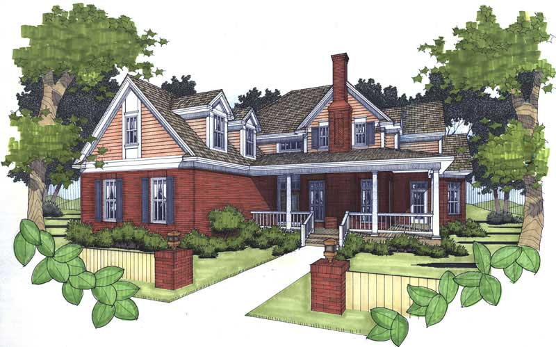 Main image for house plan # 20768