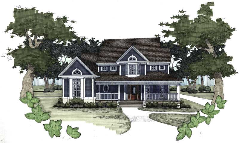 Main image for house plan # 20758