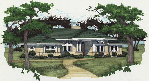 Main image for house plan # 20748