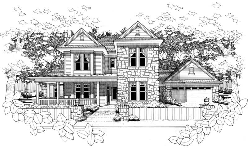 Main image for house plan # 20776