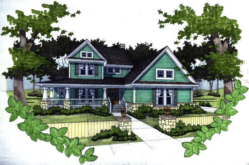 Main image for house plan # 20762