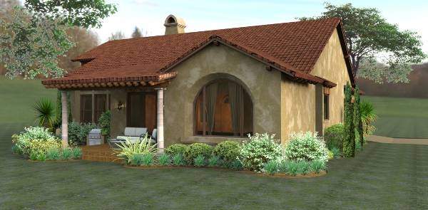 Rear View of this 3-Bedroom,1780 Sq Ft Plan -1780