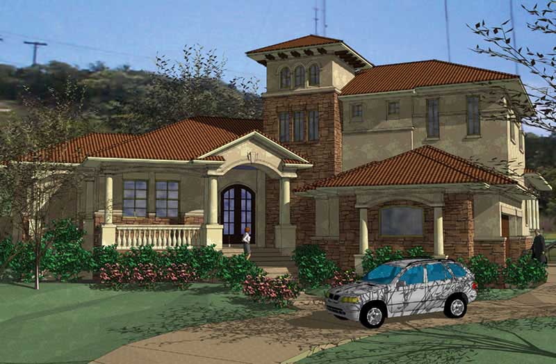 Main image for house plan # 20860