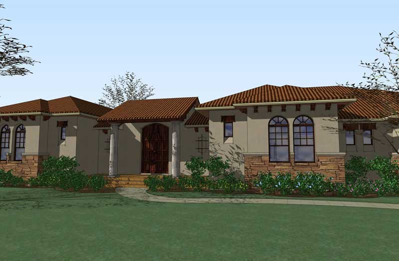 Main image for house plan # 20842