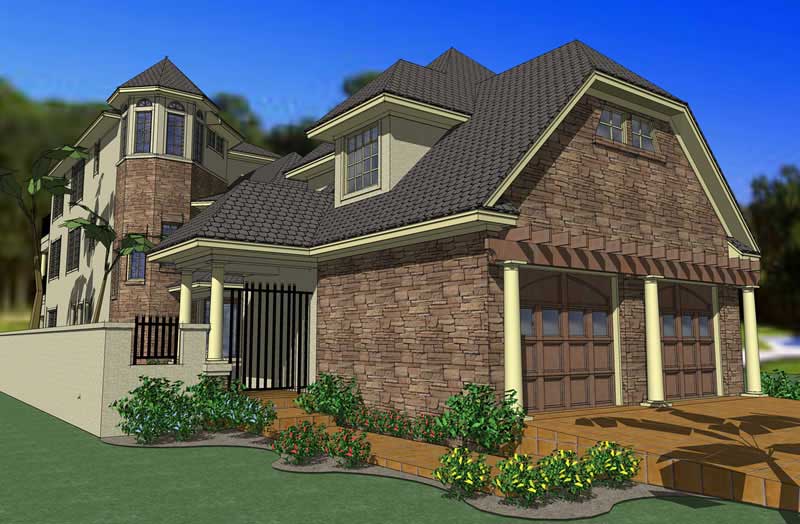 Main image for house plan # 20850