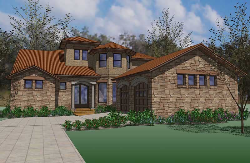 Main image for house plan # 20851
