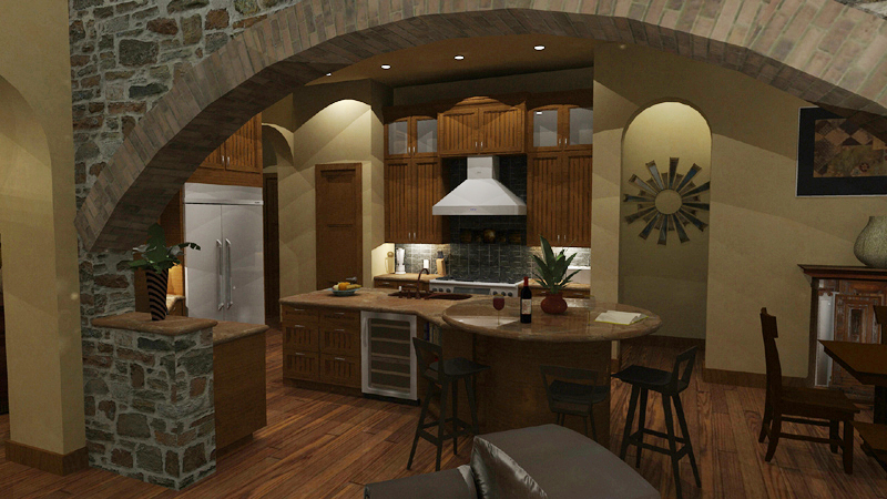 Kitchen of this 4-Bedroom,3691 Sq Ft Plan -3691