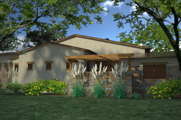 Left Side View of this 3-Bedroom,3638 Sq Ft Plan -3638