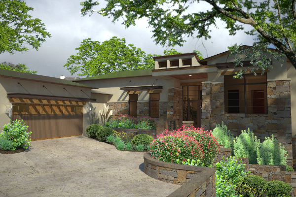 Front Door of this 3-Bedroom,3638 Sq Ft Plan -3638