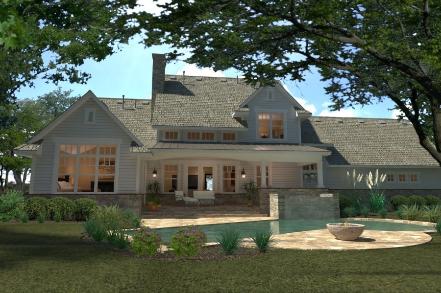 Patio of this 4-Bedroom,2414 Sq Ft Plan -117-1100