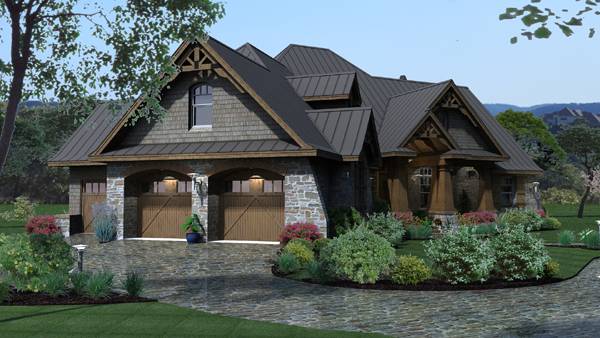 Garage of this 3-Bedroom, 2847 Sq Ft Plan - 117-1103