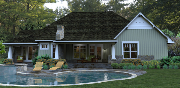 Pool of this 3-Bedroom, 2267 Sq Ft Plan - 117-1106