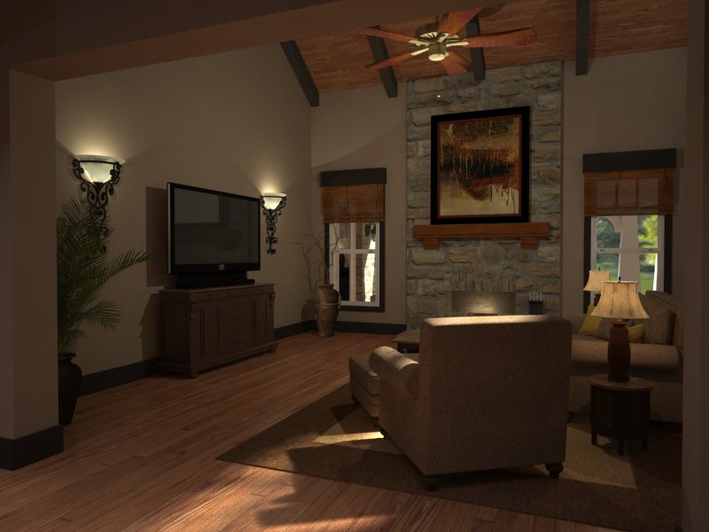 Family Room of this 3-Bedroom,2267 Sq Ft Plan -2267
