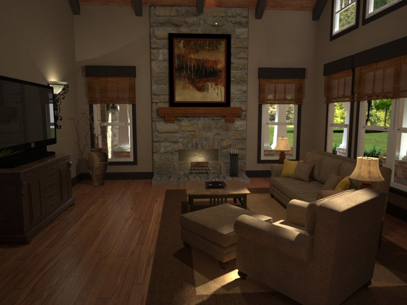 Family Room of this 3-Bedroom,2267 Sq Ft Plan -2267