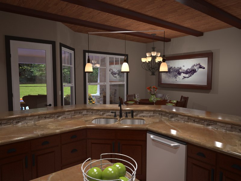 Kitchen of this 3-Bedroom,2267 Sq Ft Plan -2267