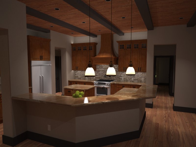 Kitchen of this 3-Bedroom,2267 Sq Ft Plan -2267