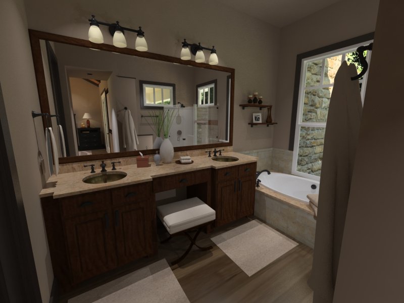 Master Bathroom of this 3-Bedroom,2267 Sq Ft Plan -2267