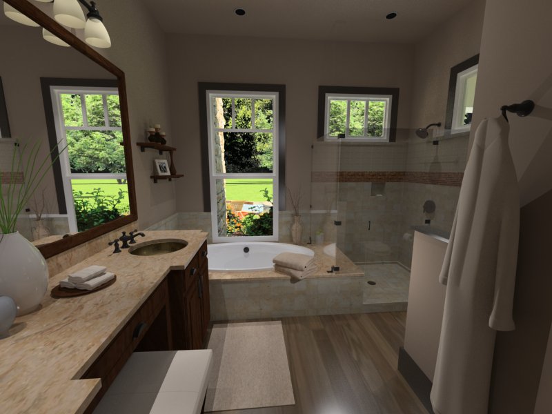 Master Bathroom of this 3-Bedroom,2267 Sq Ft Plan -2267