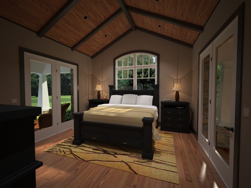 Master Bedroom of this 3-Bedroom,2267 Sq Ft Plan -2267