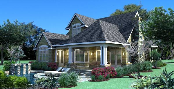 Home at Night of this 3-Bedroom, 2143 Sq Ft Plan - 117-1111