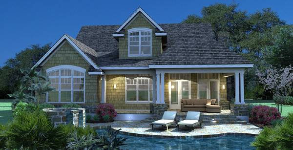 Home at Night of this 3-Bedroom, 2143 Sq Ft Plan - 117-1111