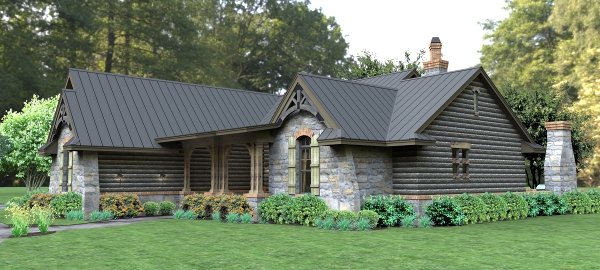 Front View of this 3-Bedroom, 2234 Sq Ft Plan - 117-1112
