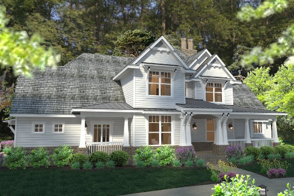 Front View of this 3-Bedroom, 2575 Sq Ft Plan - 117-1113