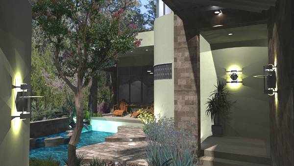 Pool of this 3-Bedroom, 2562 Sq Ft Plan - 117-1121